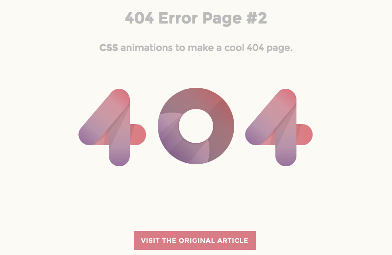 404 Error Example